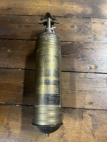 Vintage 1966 pyrene brass fire - 1966,
