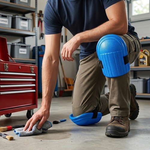 Pair knee pads for work - 1,