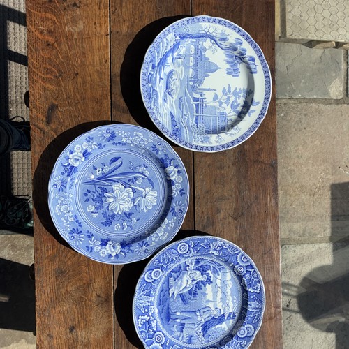 Blue room spode dinner - room,