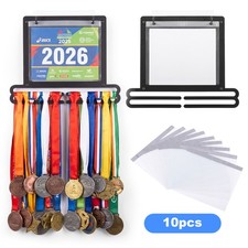 Wall-Mounted Medal Bib Display