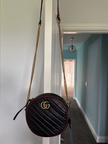Gucci marmot round crossbody - marmot,