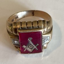 Vintage 10k Yellow Gold, Two