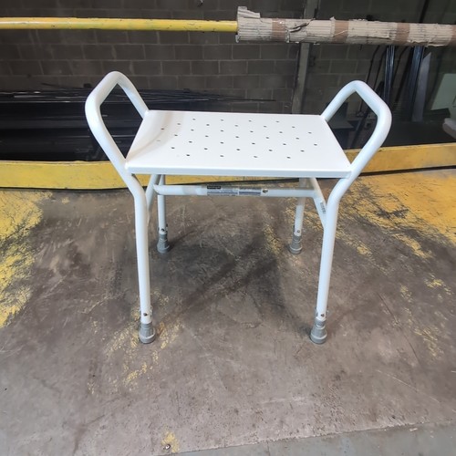 Aidapt adjustable shower stool - adjustable,