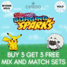 Pokemon - Surging Sparks Reverse & Regular Holo Singles - Choose Your Card