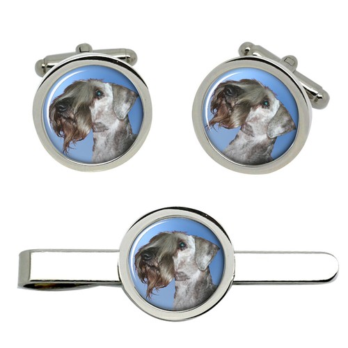 Cesky terrier cufflinks - cesky,