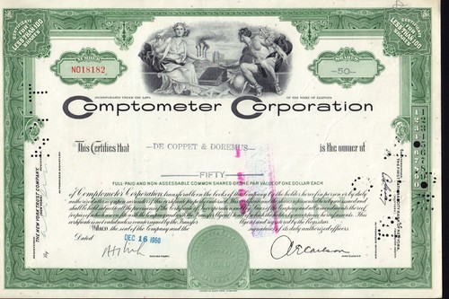 Comptometer corporation - comptometer,