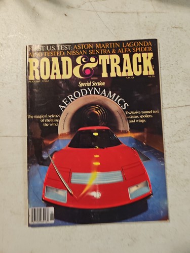 Vtg road track magazine - road,