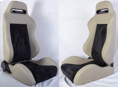 Gray black racing seats - gray,