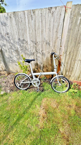 Adult folding bike used - bike,