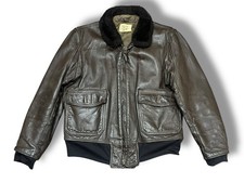 Vintage Leather Flyers Bomber