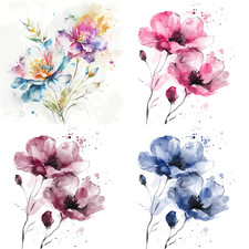 4 x MIXED SET Paper