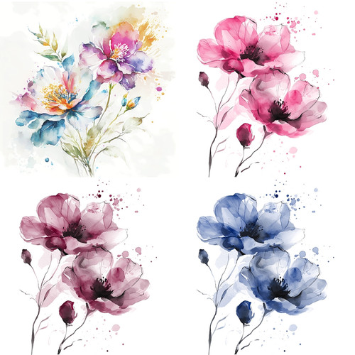 Mixed set paper - 4,