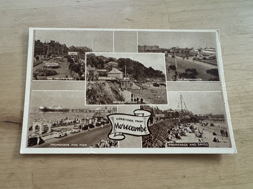 Postcard morecambe multiview - -,