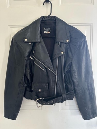 Phoenix leather moto jacket - moto,