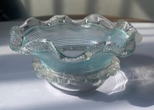 Art Nouveau Blue Trailed