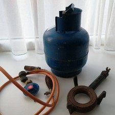 Calor Cast Iron No 936 Gas Burner plus various accessories. 