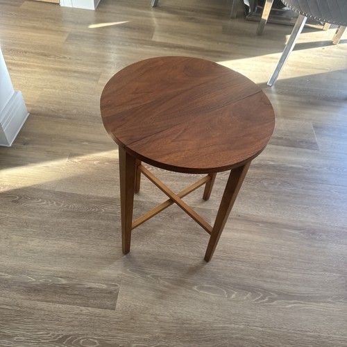 Vintage retro round table teak - vintage,