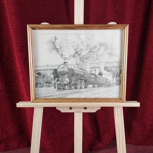 Train pencil drawing sothern - drawing,
