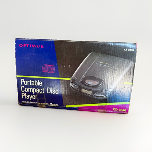 Optimus 3540 portable - optimus, cd