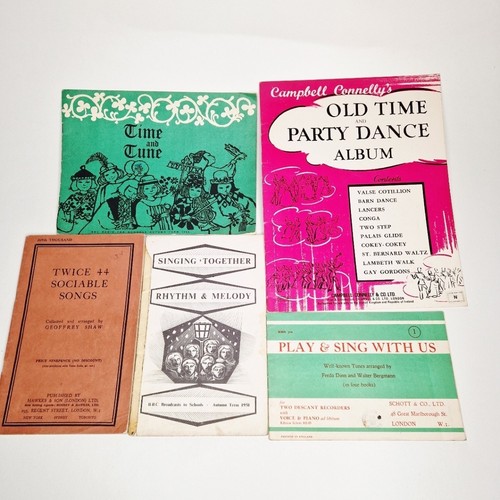 Vintage sociable songs singing - vintage,