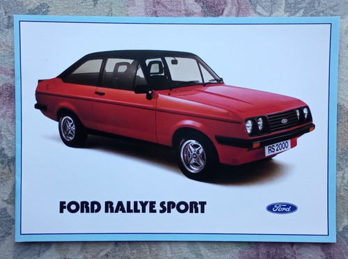 Ford rallye sport - rallye, mk2