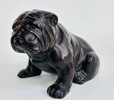 Vintage  ENGLISH BULLDOG Wood
