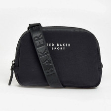 TED BAKER Mini CrossBody Bag Small/Travel Small, Black, RRP £75