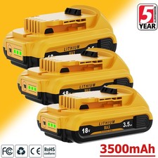 2X For DEWALT DCB184 18V 3.0Ah