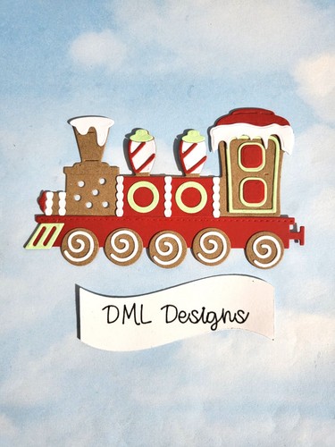 Christmas gingerbread train - , x
