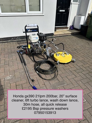 Honda gx390 pressure washer - pressure,