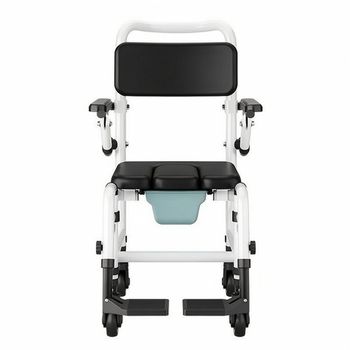 Wheeled commode chair mobile - commode,