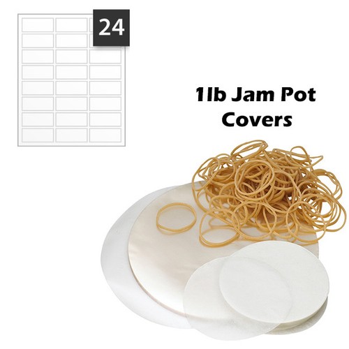 Jam pot jar 1lb - jam,