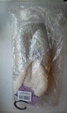 Sequin Silver Sparkly Socks