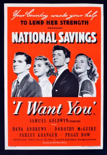 Want you 1951 dana andrews - you,