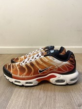 Nike Air Max Plus TN Light Photography White Orange UK9.5 US10.5 DZ2531-600 NEW