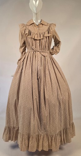 Victorian 19th paisley calico - victorian,