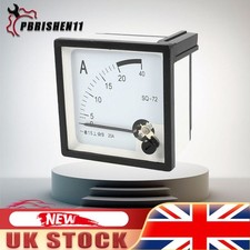AC 0-20A Analog Panel Ammeter
