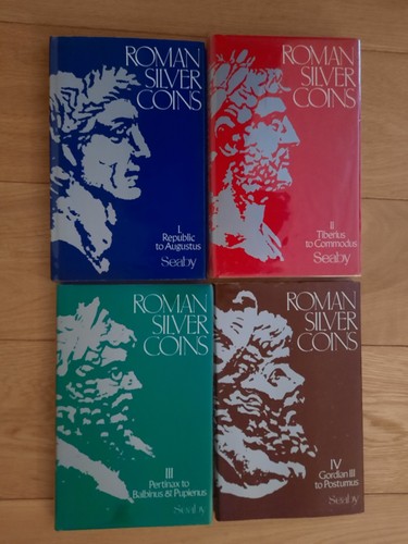 Roman coin books - roman,