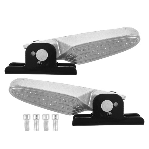 Durable aluminum folding foot - aluminum,