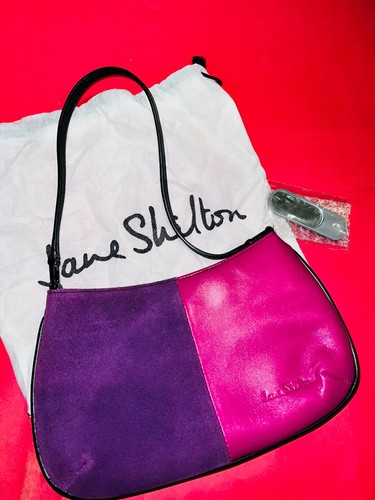 Pink and plum handbag jane - pink,