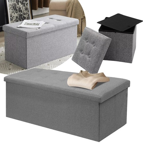 Folding ottoman storage - ottoman,