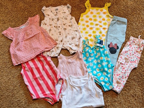12m baby girls - girls, bundle.