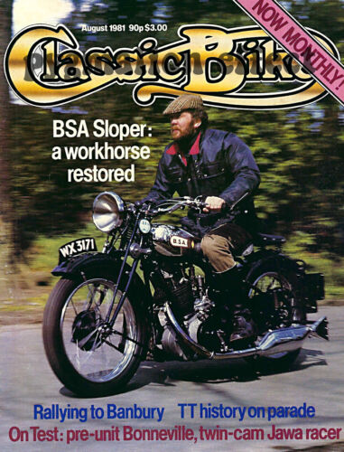493cc bsa sloper model s30 - 493cc,
