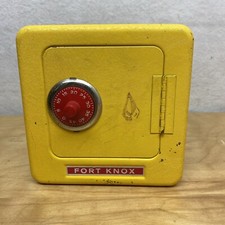 Vintage Fort Knox-Yellow Toy