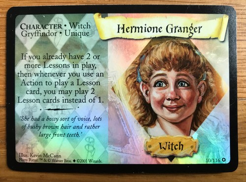 Harry potter trading card game - harry,