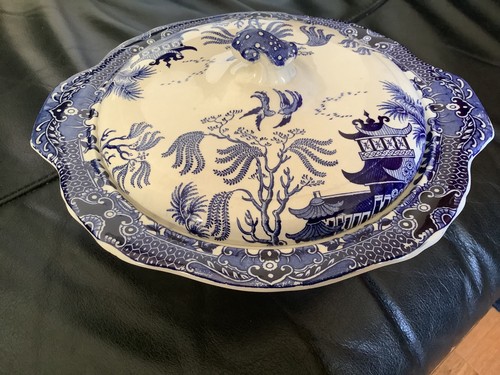 Vintage burleigh ware willow - ware,