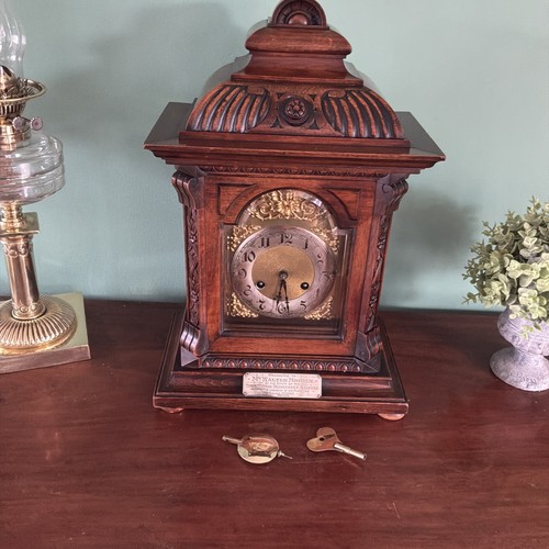 Quality antique walnut - a, cased