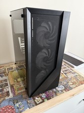 iONZ KZ-22 V2 PC Gaming Case - Mid Tower ATX Hinged Temp Glass - High Airflow
