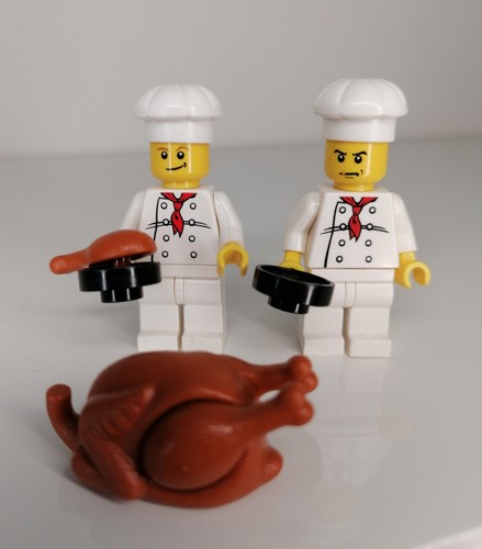 Lego chef minifigures - chef,