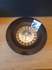 10 Inch Roulette Wheel For One Side One Zero Roulette Poker 25cm Diameter Black